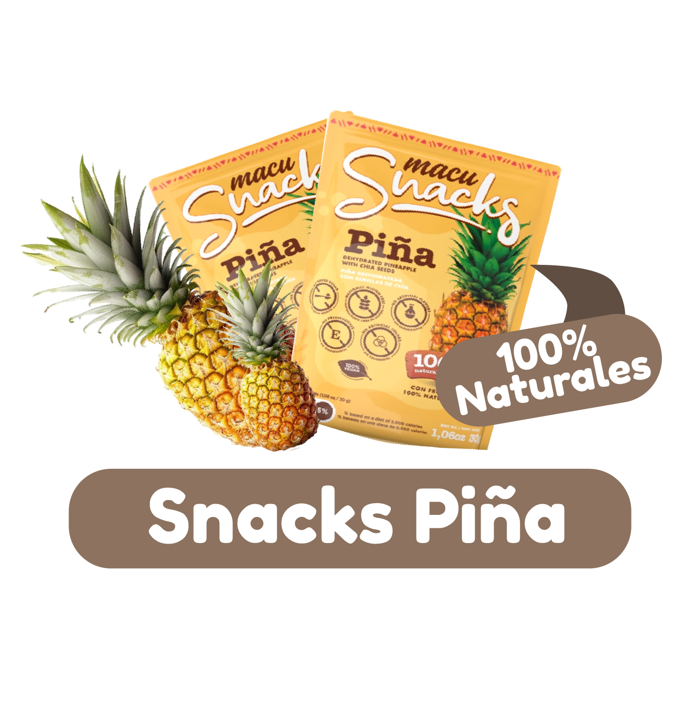 PIÑA DESHIDRATADA – DULZURA NATURAL EN CADA BOCADO